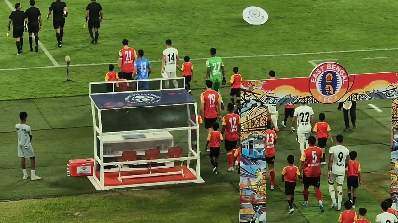 EAST BENGAL vs MOHAMMEDAN SPORTING at Salt Lake Stadium, Kolkata
