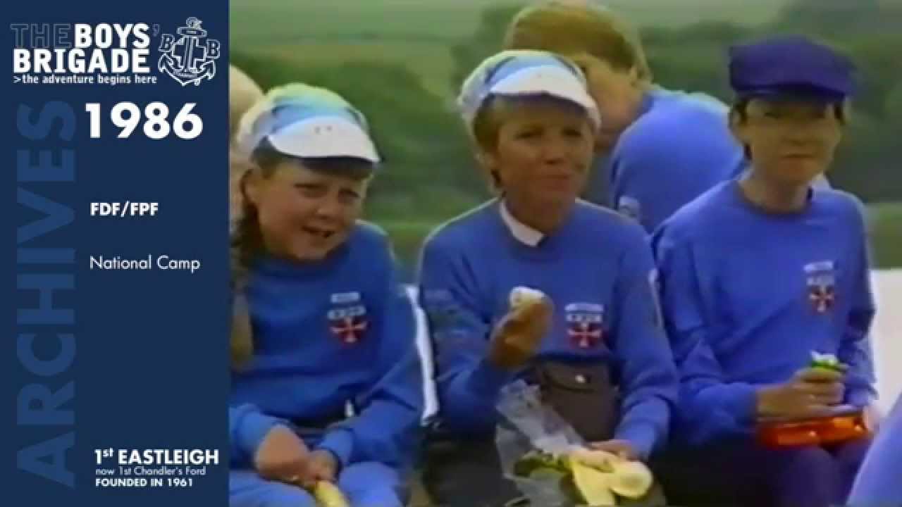 1986: 1st Eastleigh Boys' Brigade - FDF/FPF National Camp