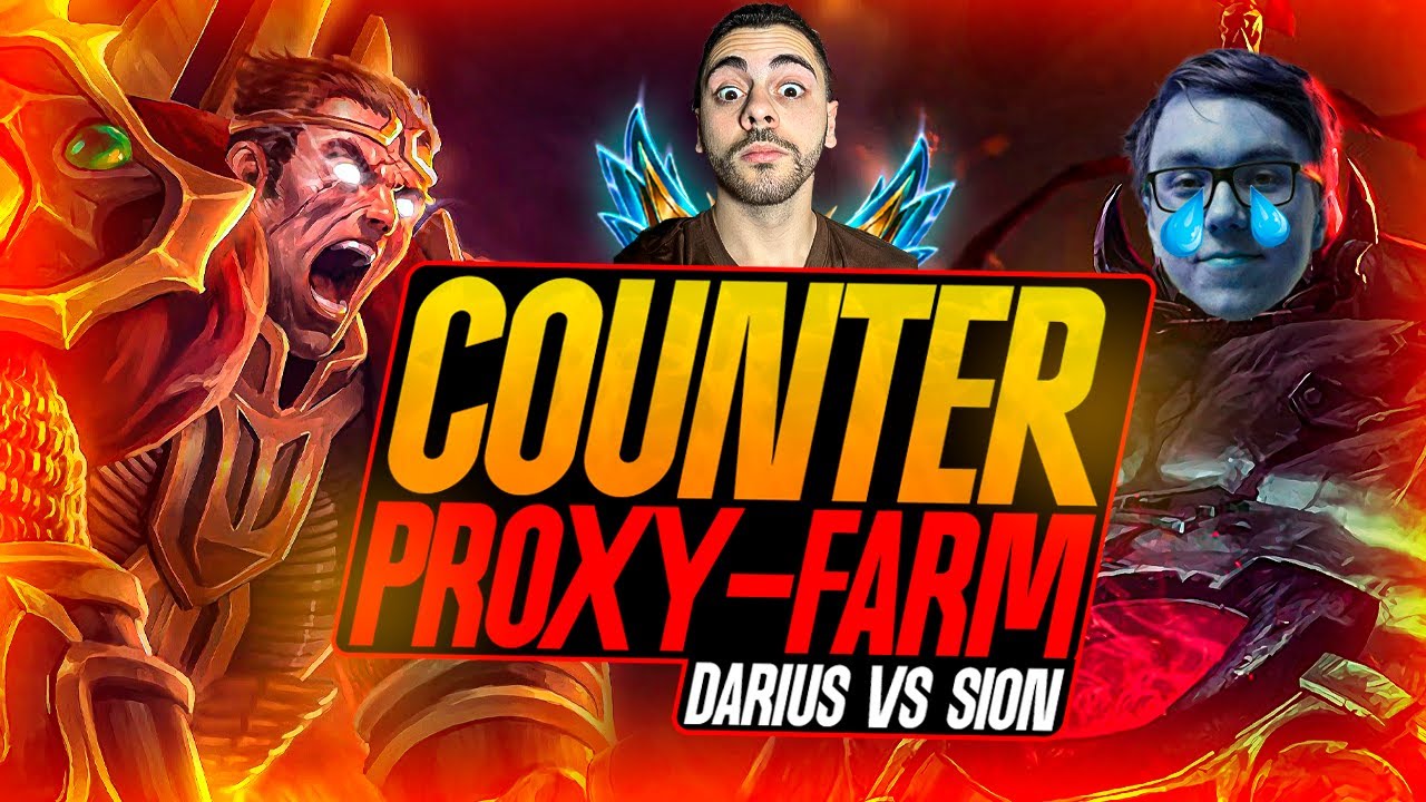 Así le GANARÁS al PROXY FARM! | SirTiki Darius vs Sion