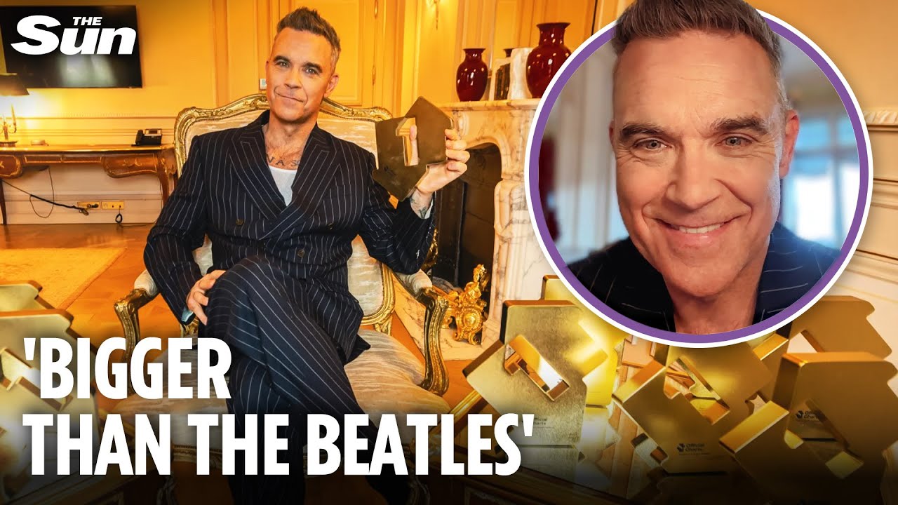 Robbie Williams on Harry Styles, beating The Beatles and being done with the UK