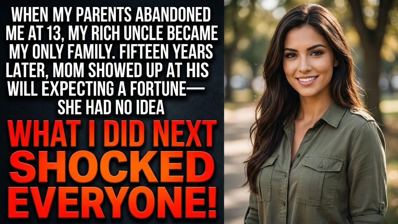 When My Parents Left Me at 13, My Rich Uncle Opened His Door — 15 Years Later, No One Saw