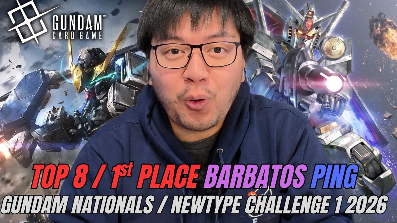 Топ-8 национальных соревнований/1-е место NTC Barbatos Ping Deck Profile Ft. WoWWeWow | Gundam TCG