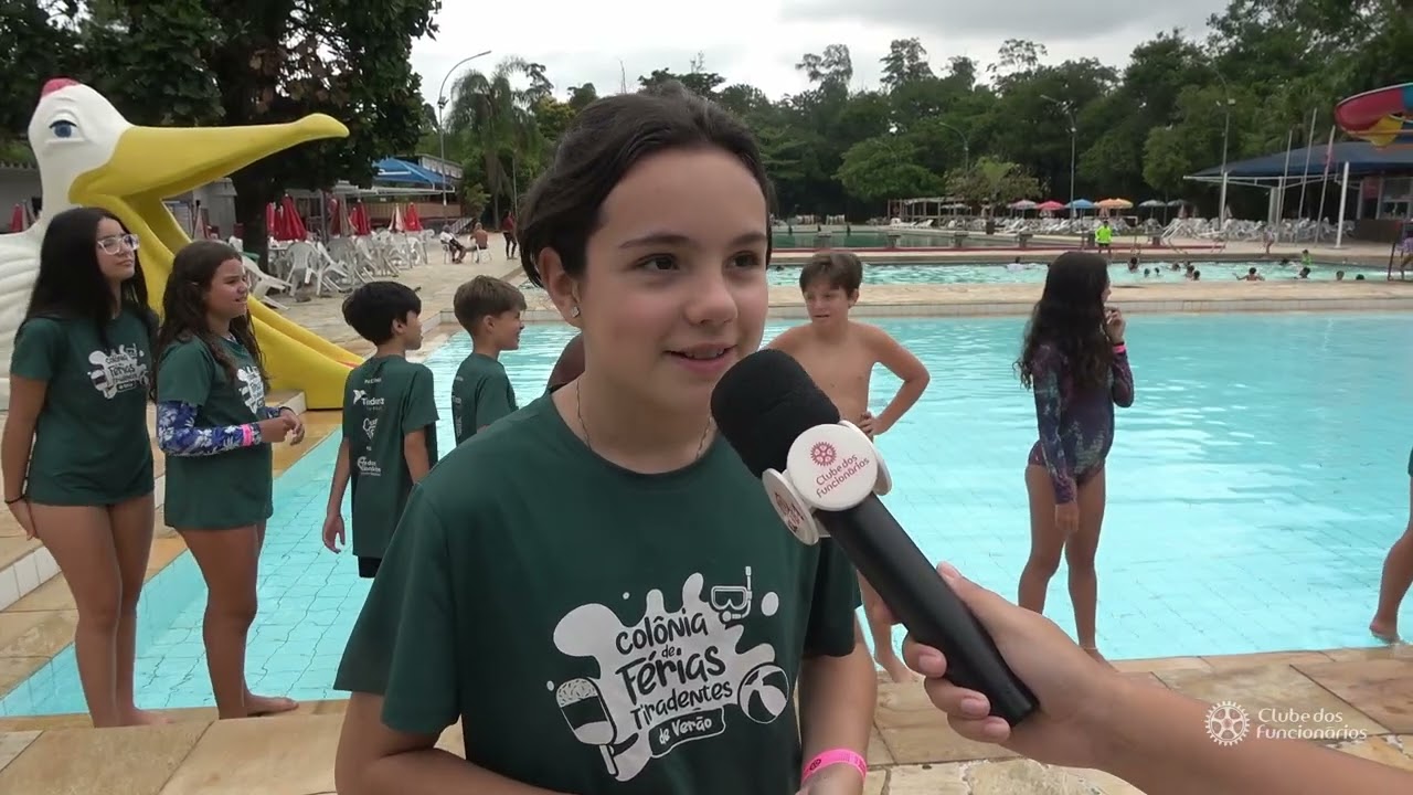 Colônia de Férias Tiradentes promove diversão no Clube dos Funcionários