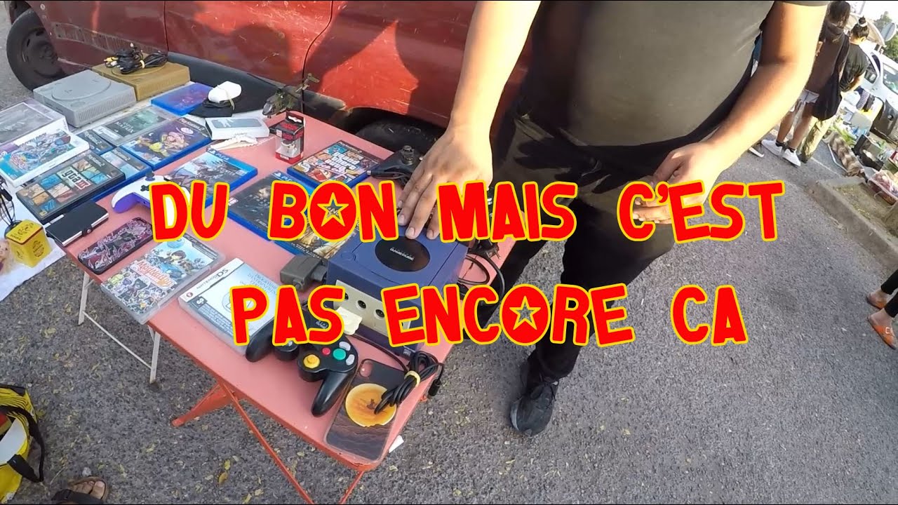 #37  Live Vide Grenier du 31 Aout et du 1 Septembre - Gamecube Nes GBA etc ...