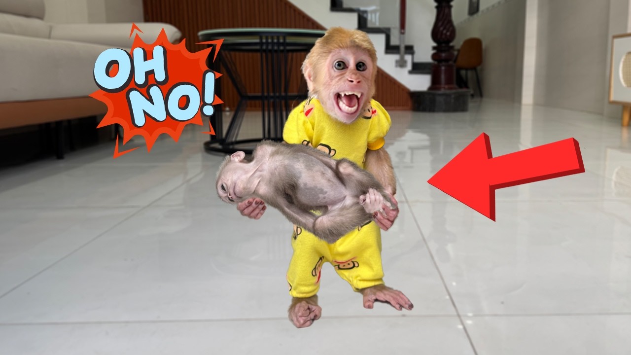 Trouble strikes Sunny — Lucky screams helplessly!