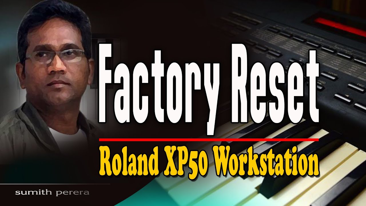 Roland XP50 Factory Reset /Reset Roland XP50 /roland xp-50 restaurar(restore)/Resetando roland xp 50