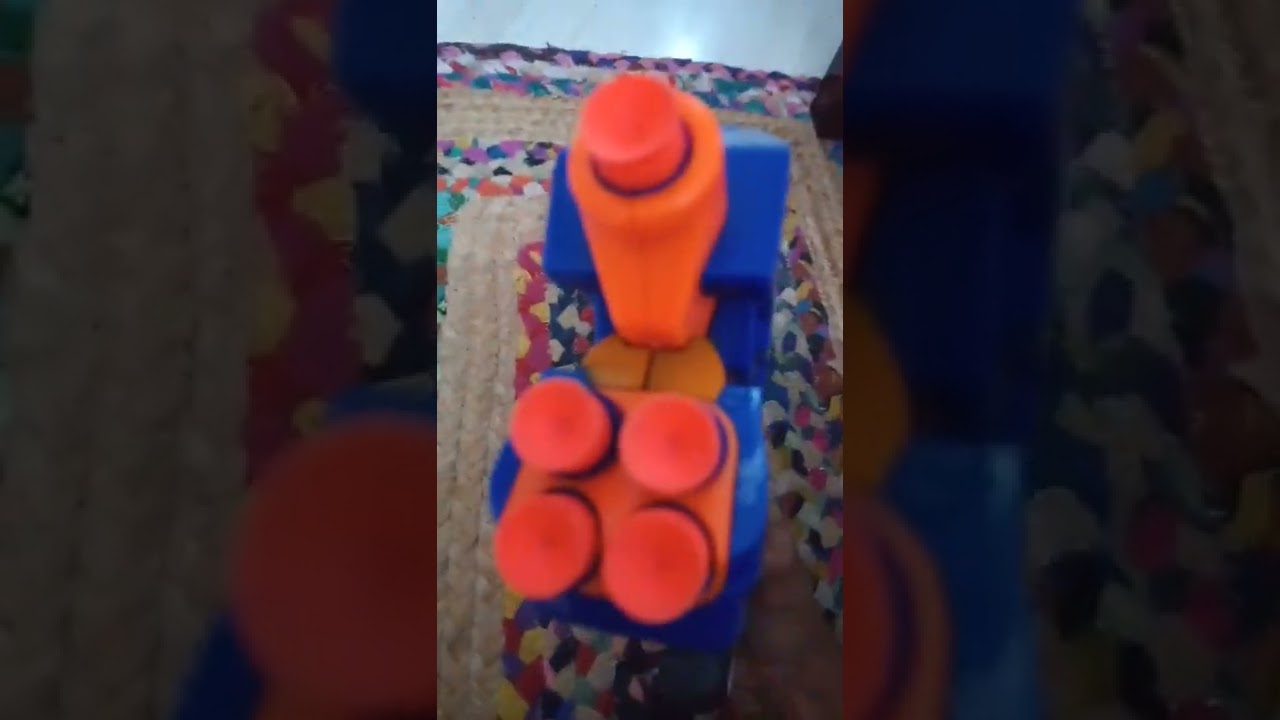 Nerf gun :- hot fire
