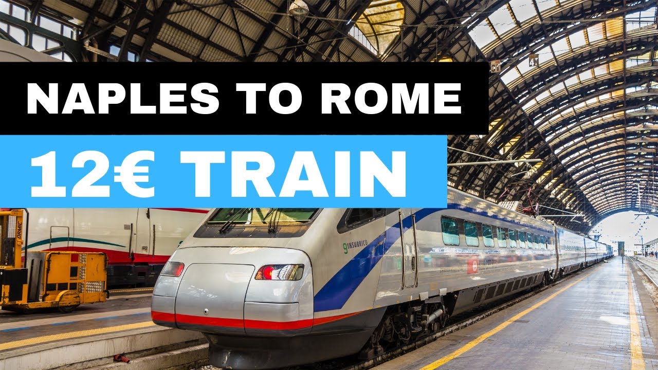 Naples to Rome double-decker cheapest train - Trenitalia experience 🤯