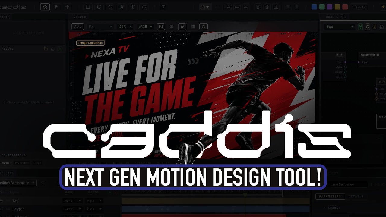 New HYBRID After Effects Alternative with Nodes! 