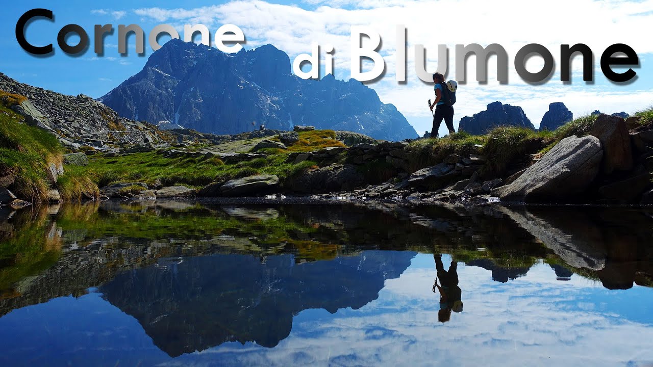 IN VETTA al CORNONE DI BLUMONE 2843m • La Montagna dei Bresciani