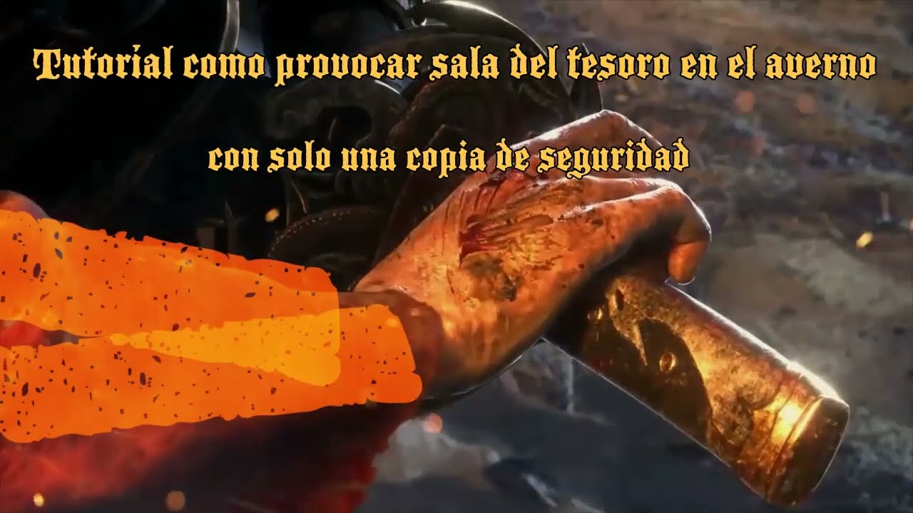 Nioh 仁王 GUÍA ñ💥provocar sala del tesoro averno, con solo una copia de seguridad.