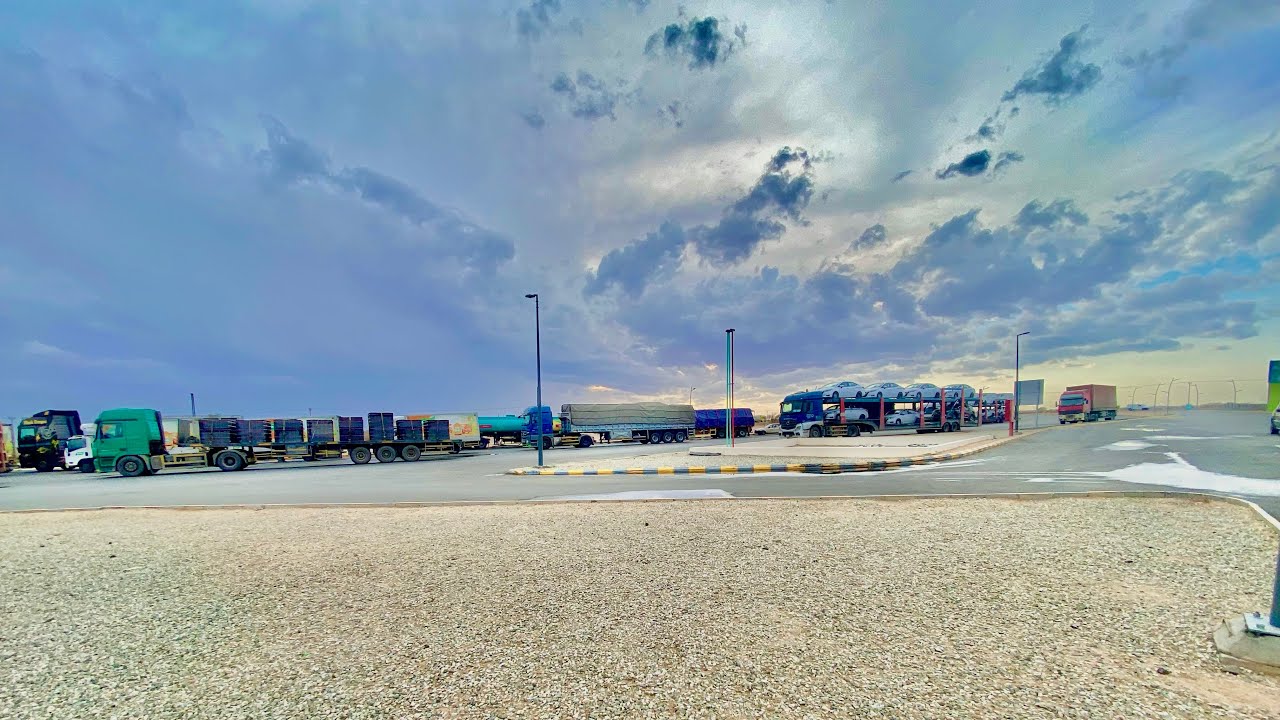 Saudi police wel v good ni yaar Jeddah port to Riyadh to DAMME @Sultan transport