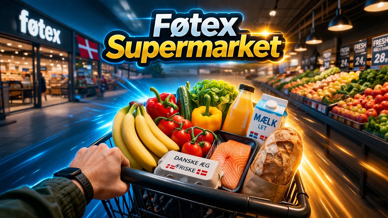 Føtex Supermarket Groceries Tour | Best Deals & Fresh Finds in Copenhagen, Denmark