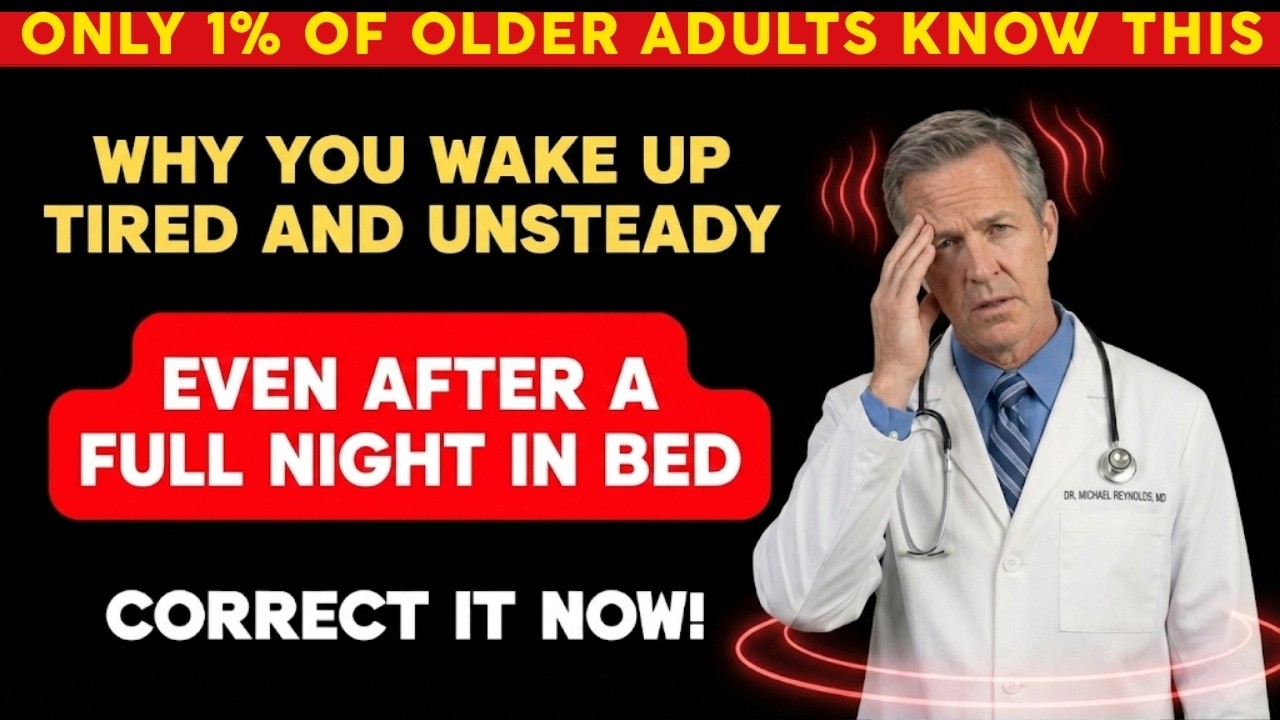 Why You Wake Up Tired and Unsteady — Even After a Full Night in Bed