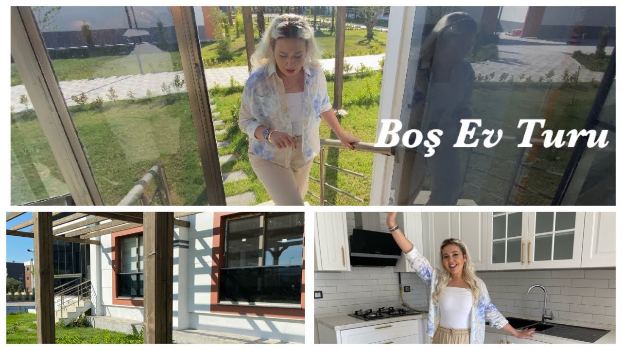 BOŞ EV TURU 🏡 | 2+1 | BAHÇELİ EVİMİZ | EVLENİYORUZ | ÇEYİZ YERLEŞTİRME YAPACAĞIZ | YENİ EV TURU