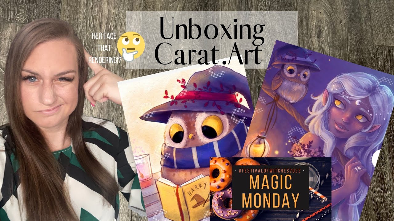 Unboxing Carat.Art “A Magical Journey”, “Nebelfee” by Franziska Detlefsen