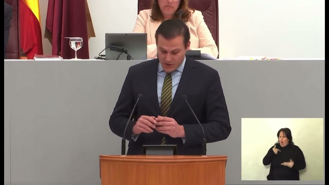 Intervenci&oacute;n del diputado regional Ignacio Arcas en la Asamblea