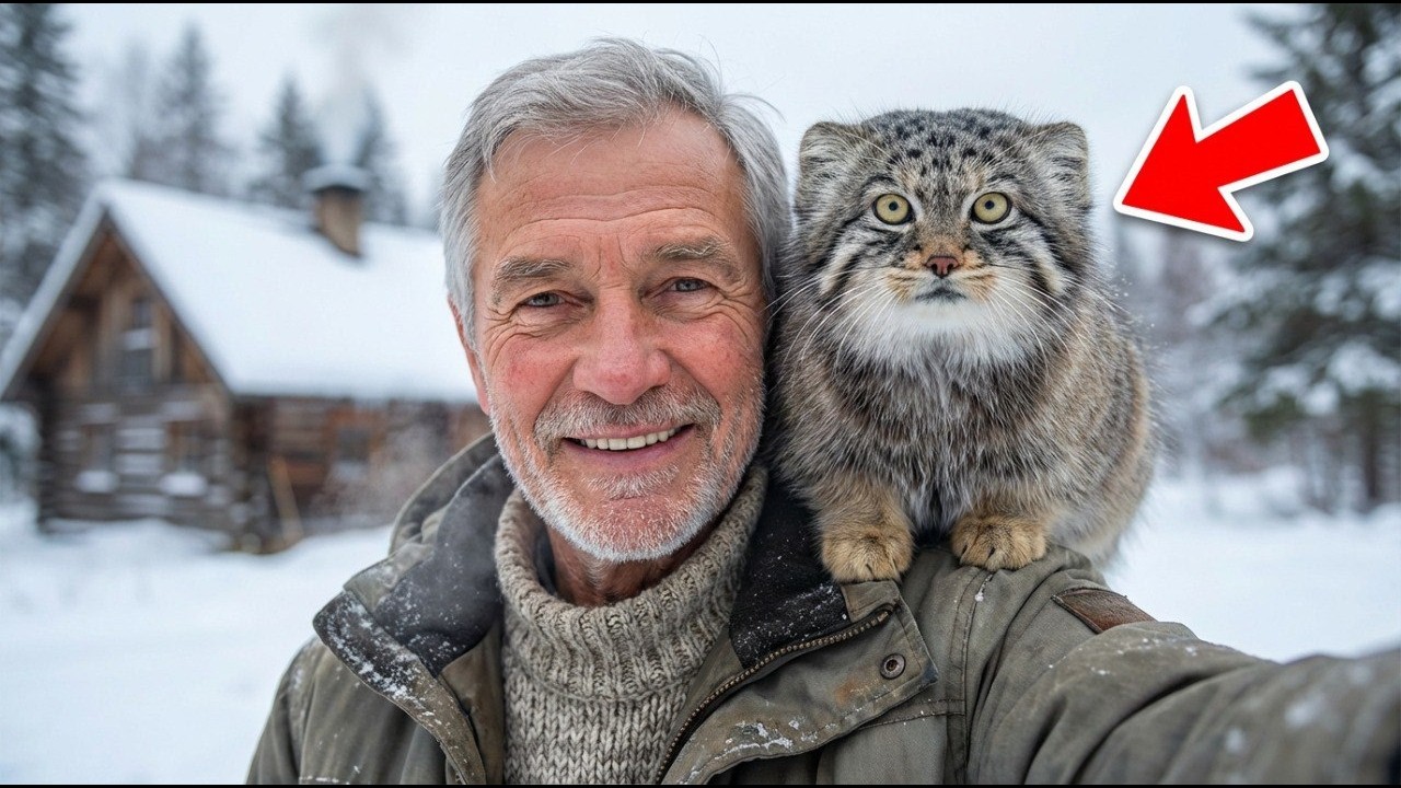 A Stray Cat Was Freezing Outside… My Grandpa Changed His Life