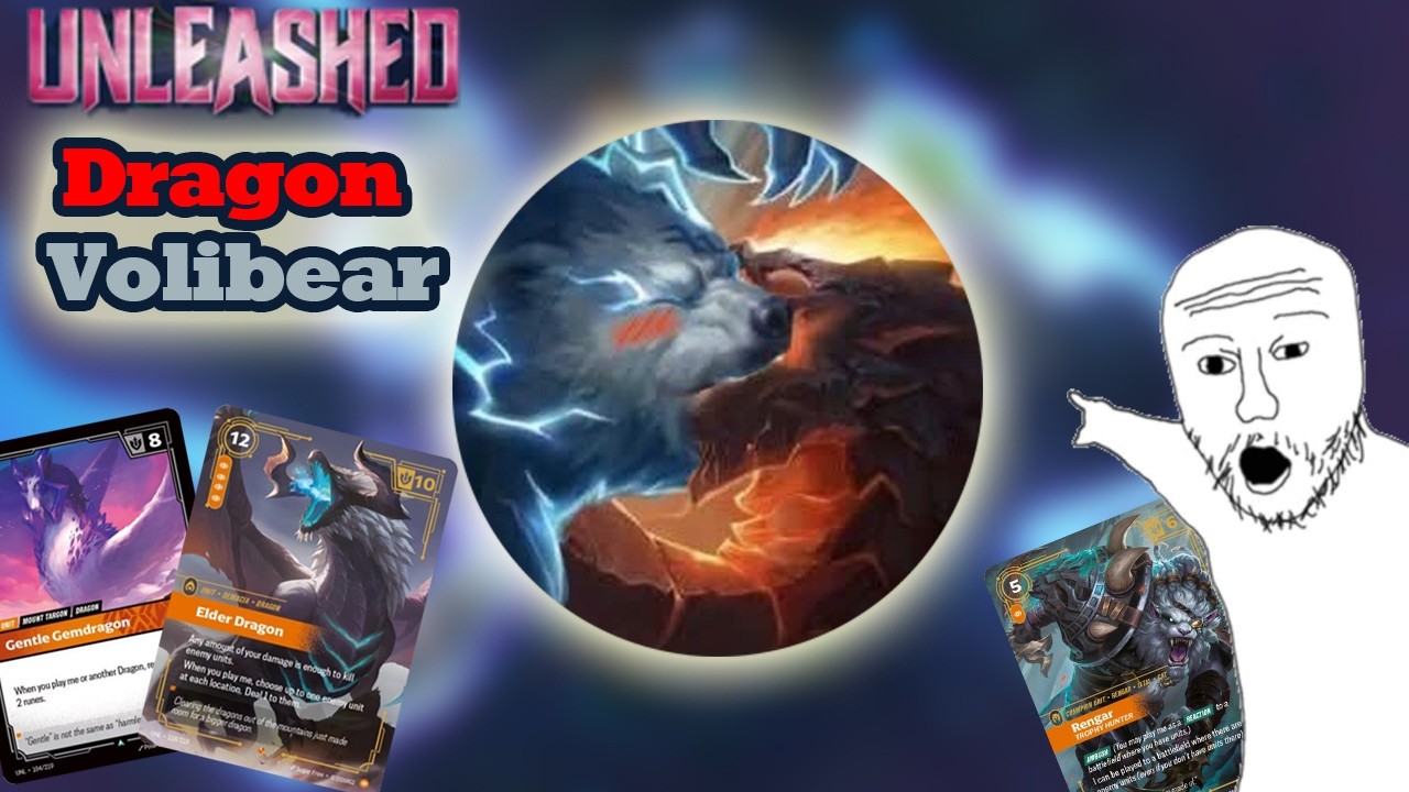 UPGRADED VOLIBEAR DRAGONS? - Riftbound Unleashed Gameplay