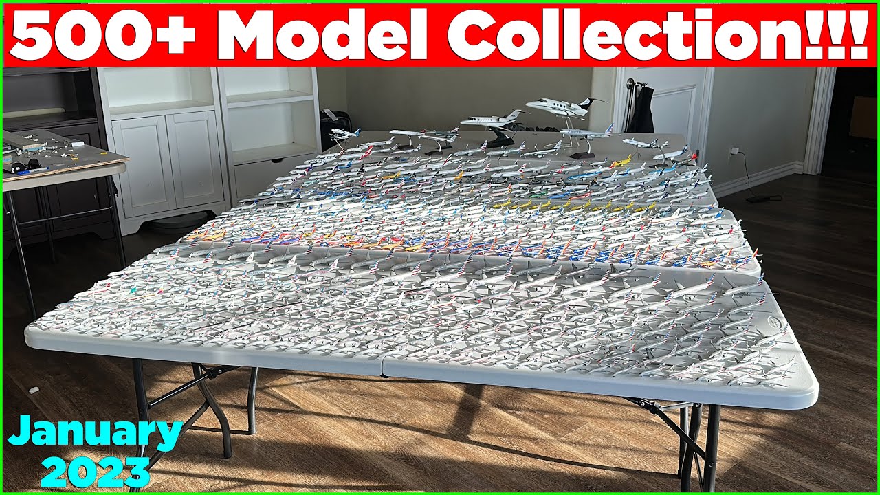 My FULL 500+ GeminiJets & NG Models Collection: 1:400 Model Airplane Collection #7 - January 2023