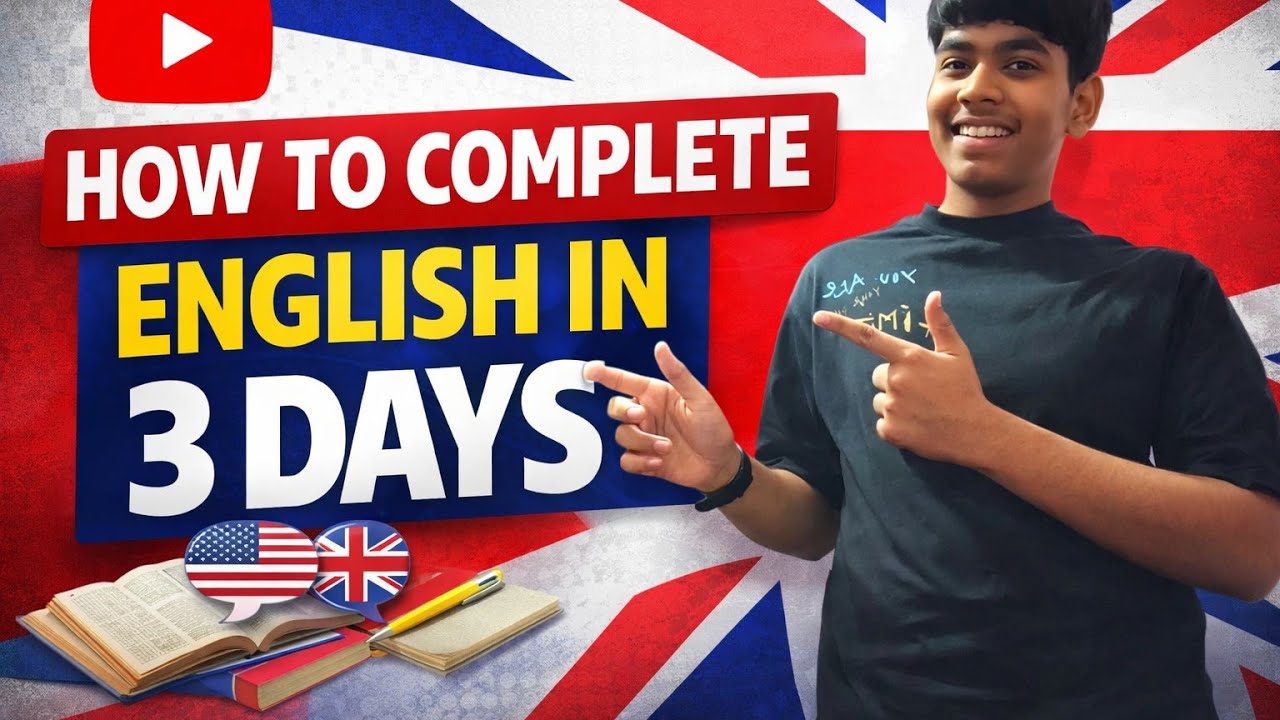 HOW TO COMPLETE ENGLISH IN JUST 3-4 DAYS || LAST DAY STRATEGY 