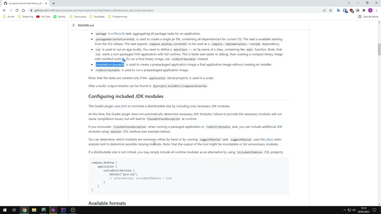 How to compile Jetpack Compose Desktop to Native Executable