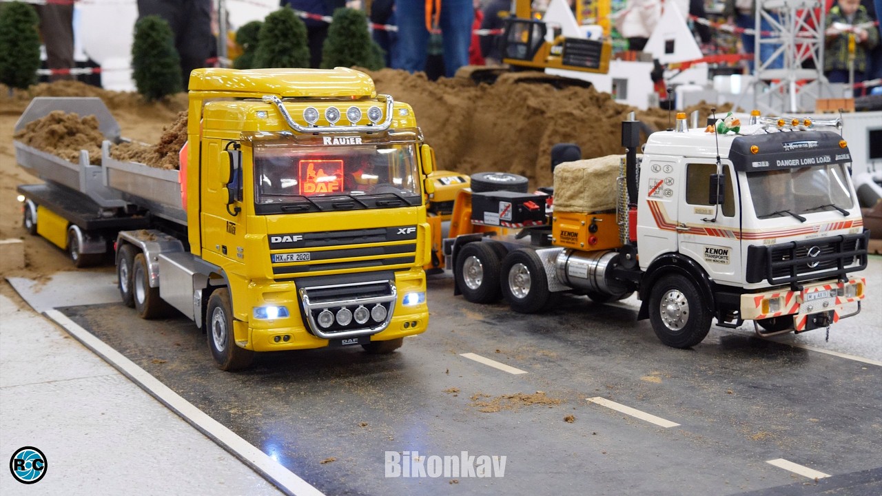 Lets go! Remote control Trucks & Construction Action at Lipper Modellbautage Bad Salzuflen