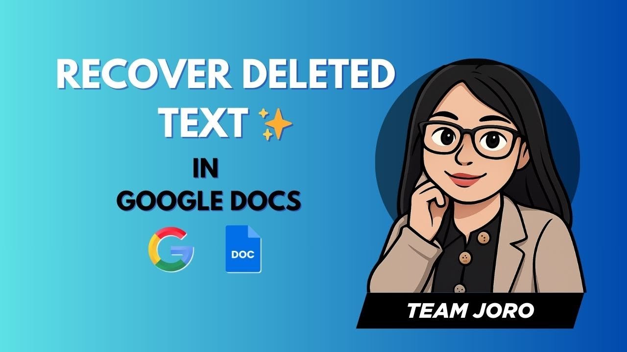 How to Recover Deleted Text in Google Docs | Easy Tutorial