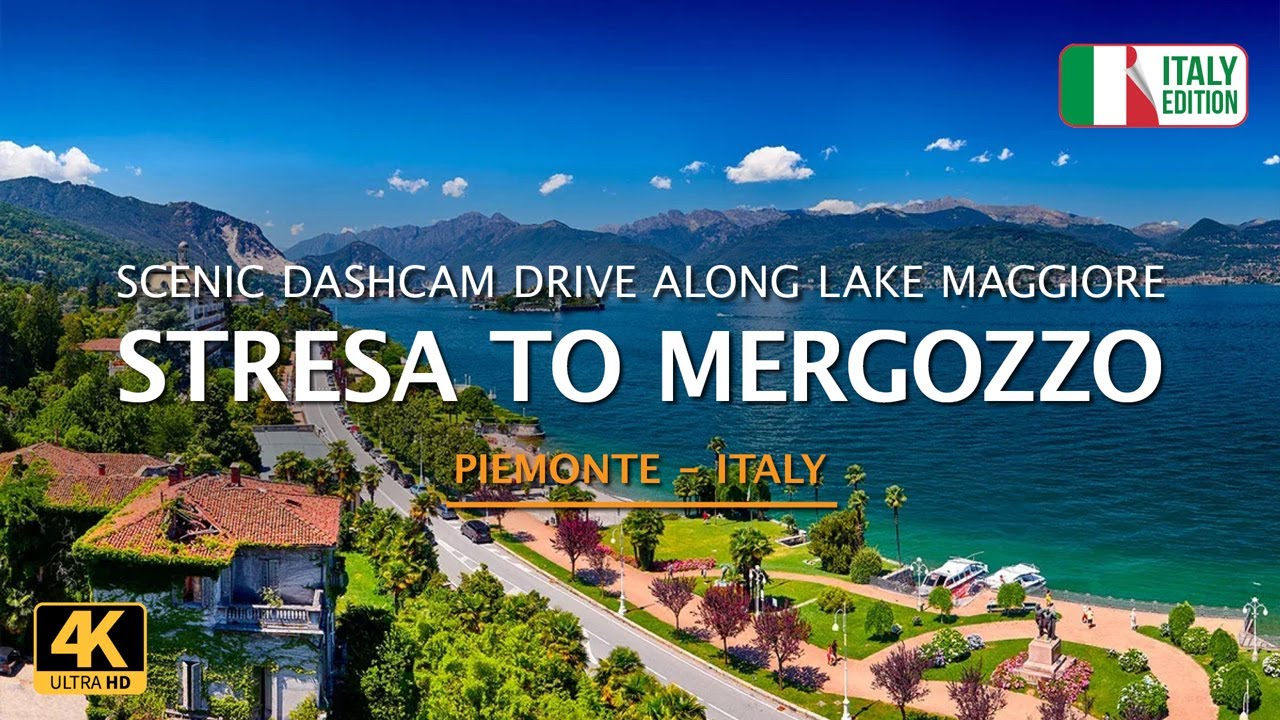 Stresa to Mergozzo, along Lake Maggiore, Italy