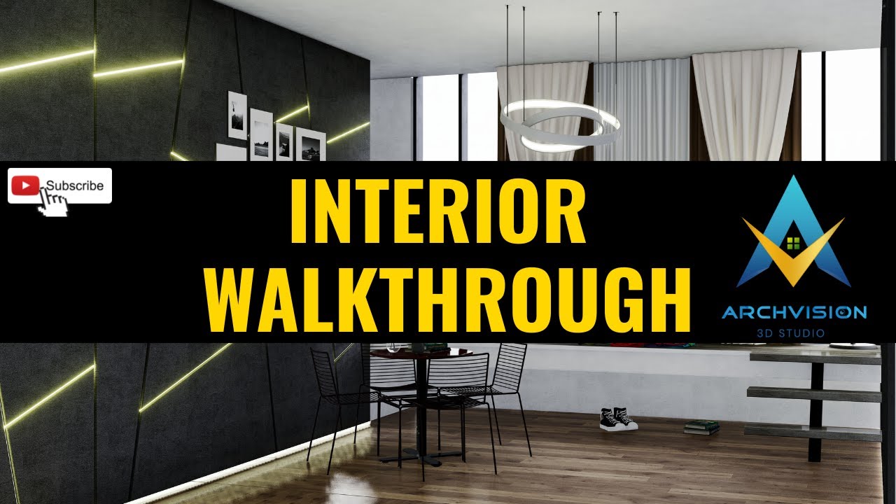 INTERIOR LIVINGROOM WALKTHROUGH ANIMATION VIDEO