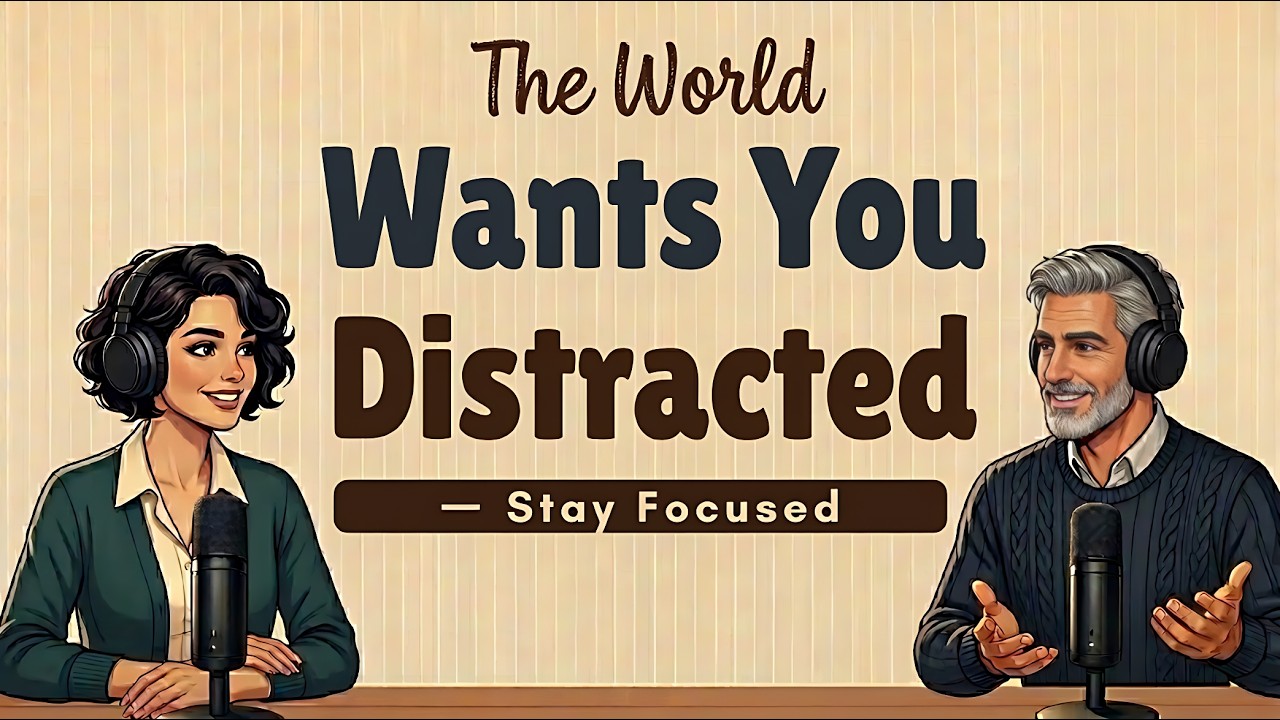 How to Stay Focused in a World Made for Distraction | Easy English Talk Podcast Episode