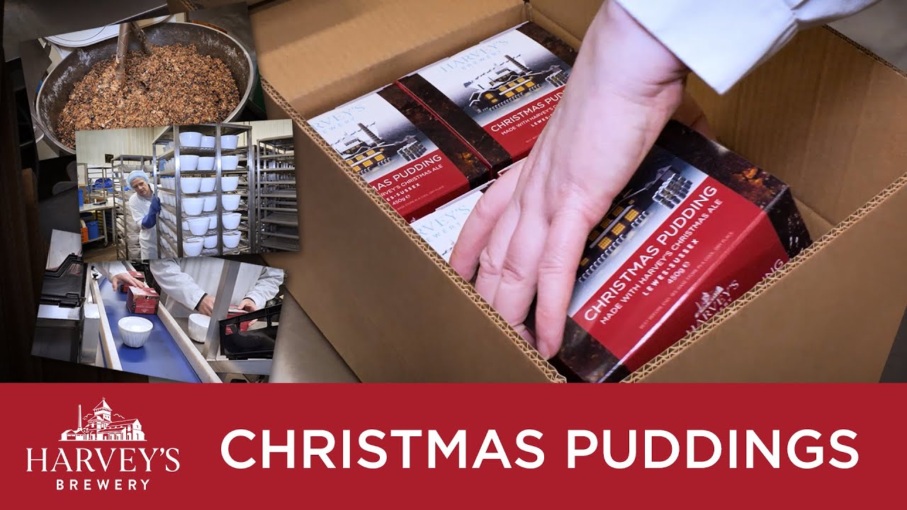 Harvey's Brewery Christmas Puddings
