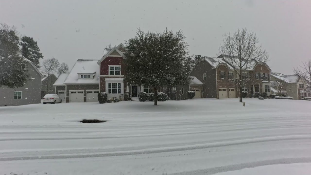 What Happens After a Carolina Ice Storm?  South Carolina. #shorts #winter #usa #snow