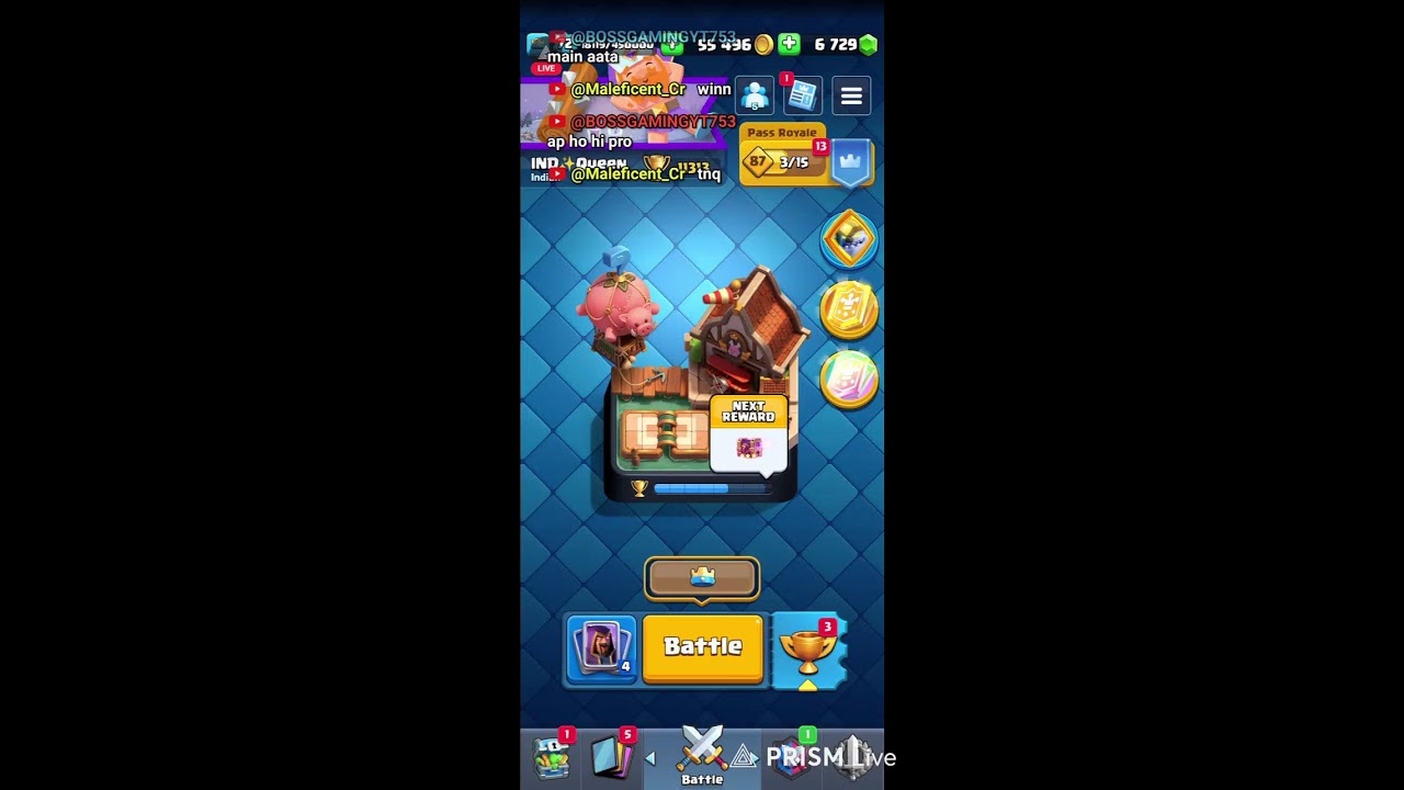 12k Trophy Road Push |F2W|🏆 || Clash royale #Clashroyale #shorts #shortslive