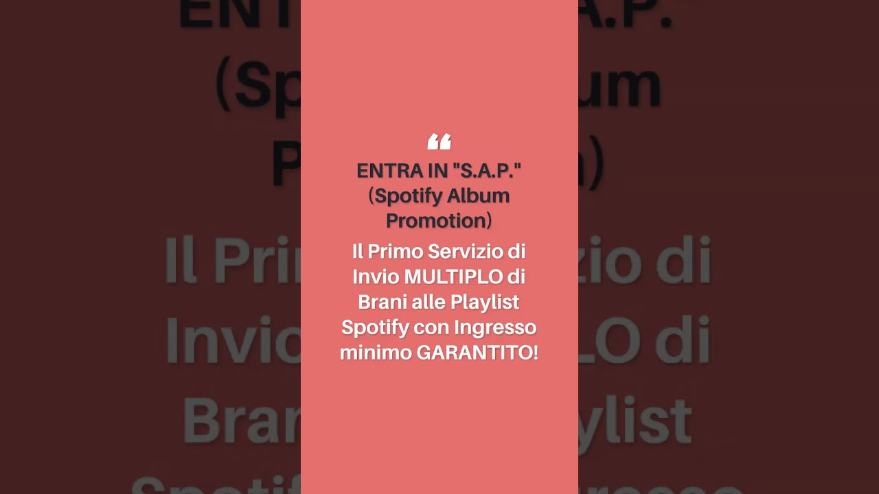 Come Aumentare gli ASCOLTI del Tuo Album su Spotify!