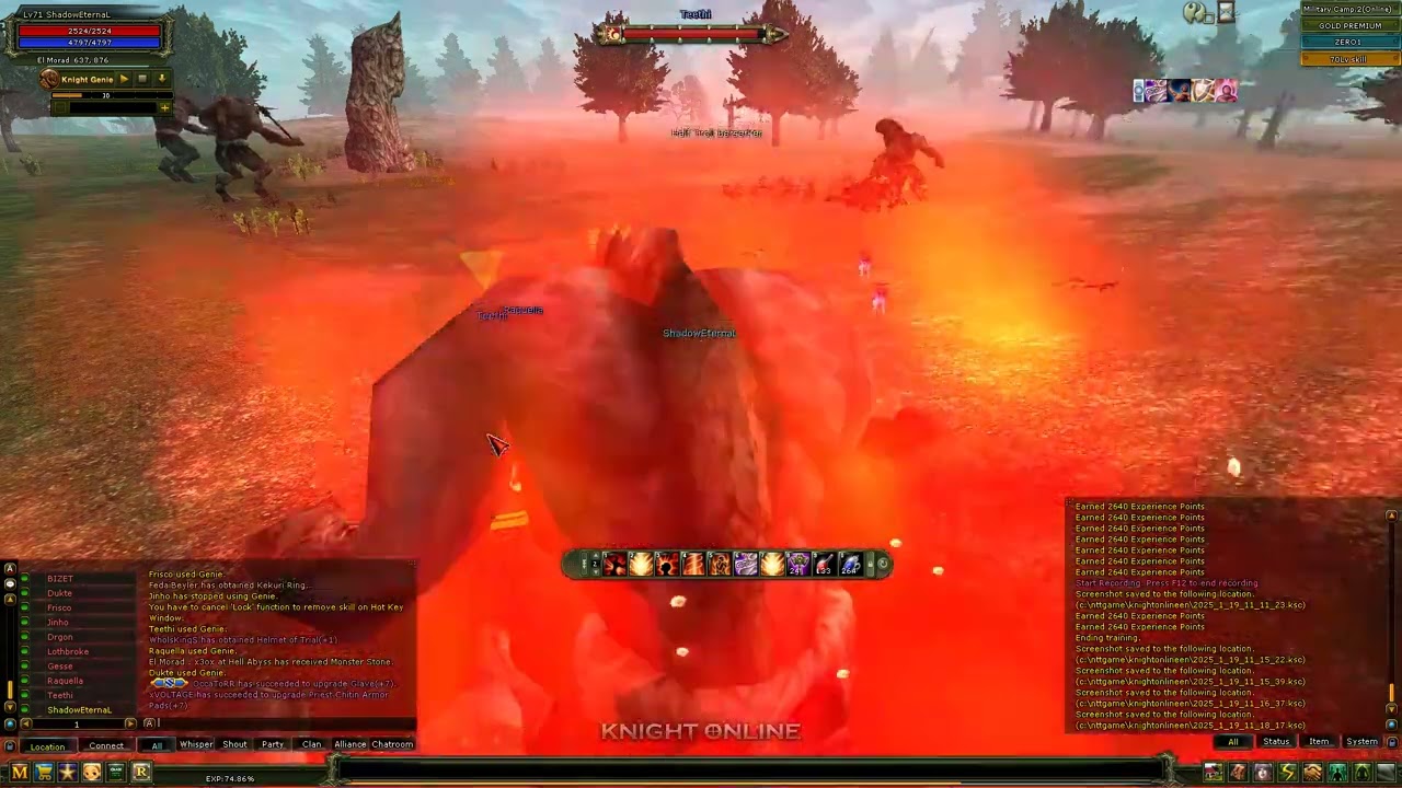 Knight OnLine Otomatik Genie Farm Sistemi 2025 @OfficialNTTGame  @KnightOnlineNTTGame