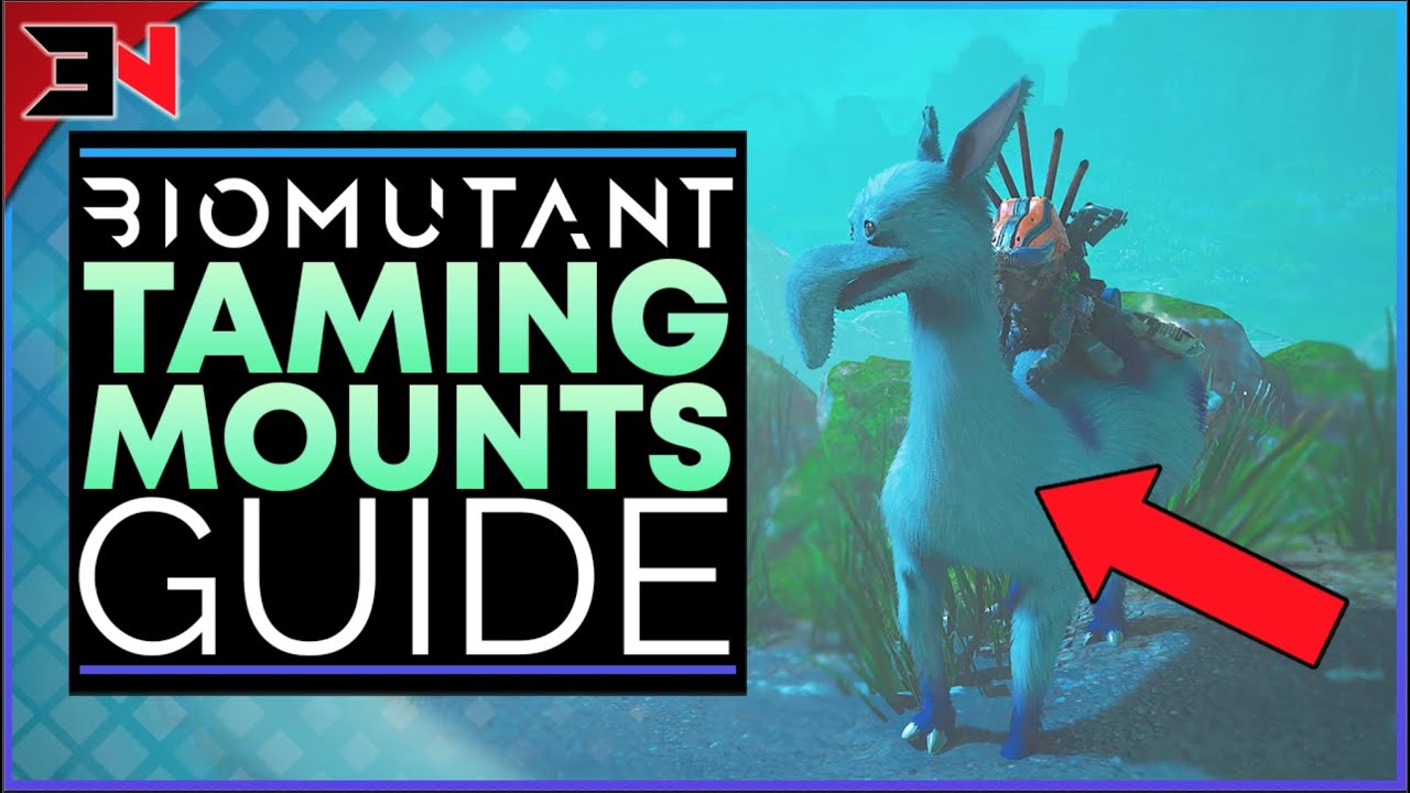 Biomutant HOW TO TAME MOUNTS - Biomutant How To Get Mounts - Biomutant Pip Locations
