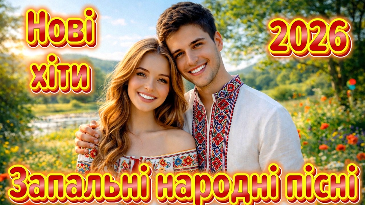 🎶 Українські народні хіти 2026 💙🔥 Запальна танцювальна збірка