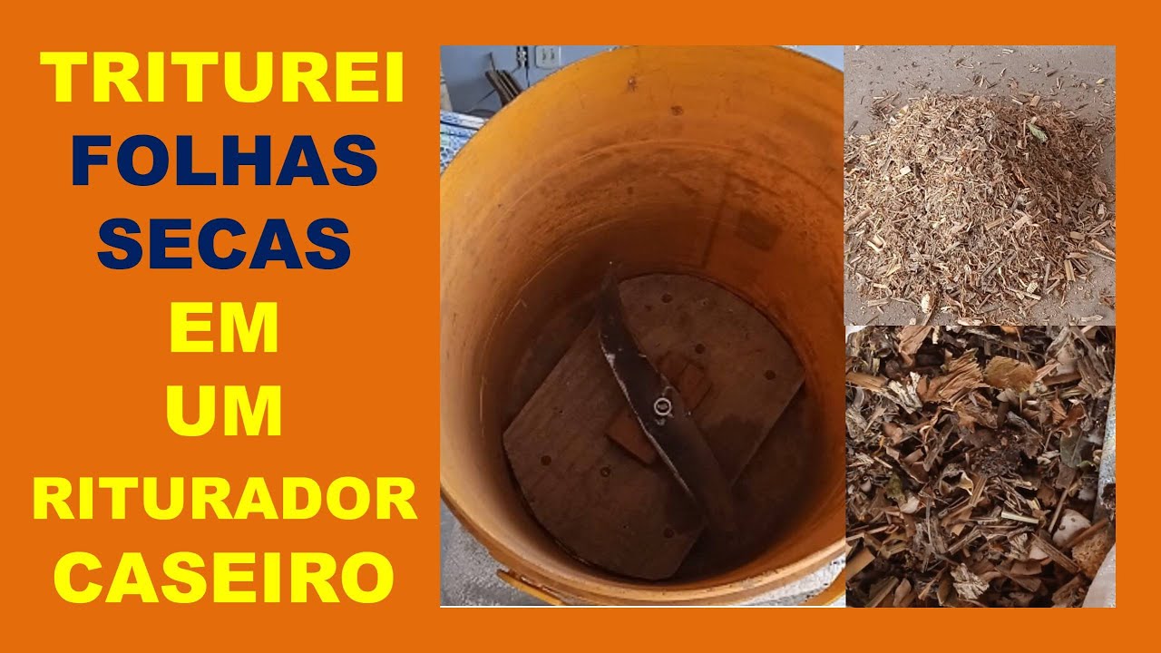 MEU TRITURADOR DE FOLHAS