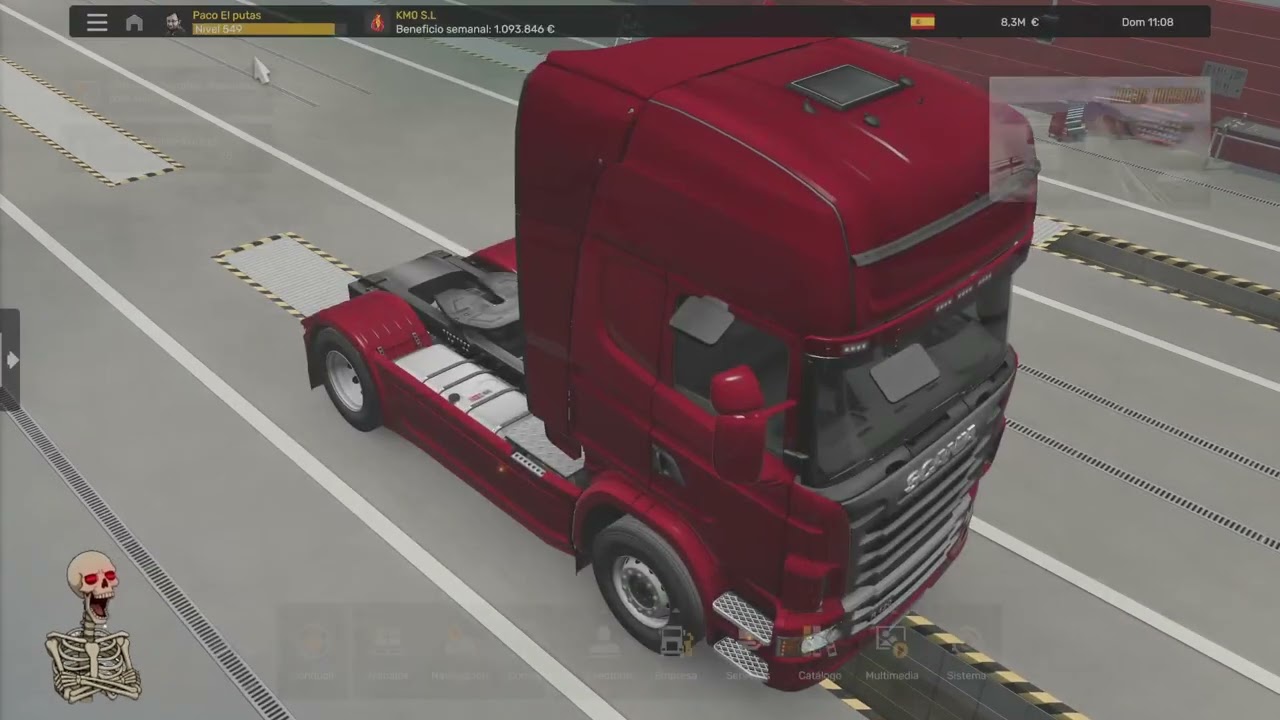 CENANDO KEBAB MIRANDO COSAS Y EUROTRUCK (Part 3/15)