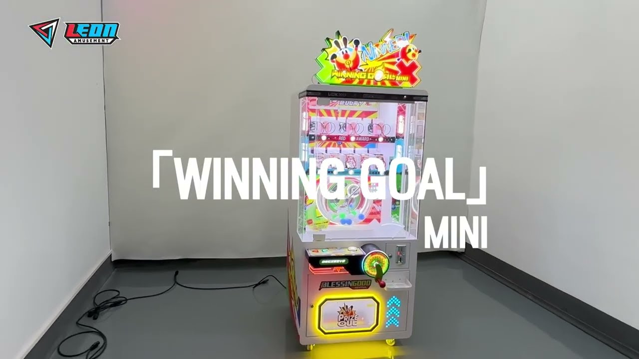 Small-Size Amusement Machine: High Revenue & Easy Maintenance--Winning Goal Mini