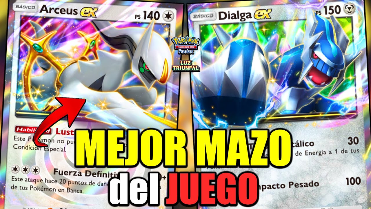 ¡MEJOR MAZO del JUEGO! ARCEUS y DIALGA NO TIENEN RIVAL 💥 | POKÉMON TCG POCKET