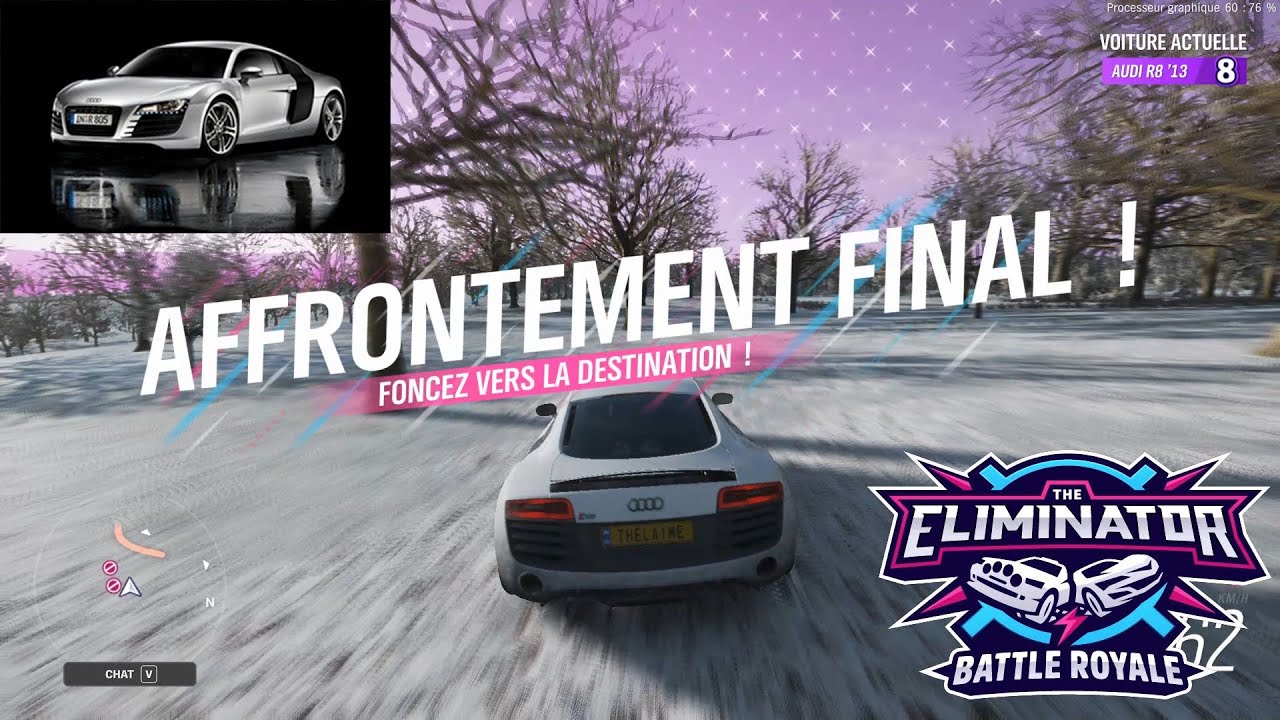 Is driving better on land than on the road with AUDI R8??? | Eliminator | FORZA HORIZON 4 GAMEPLAY