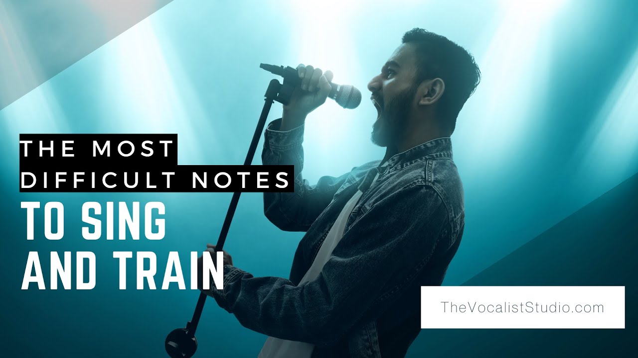The Most Difficult Notes To Sing & Train | Robert Lunte | The Vocalist Studio | Vocal Training