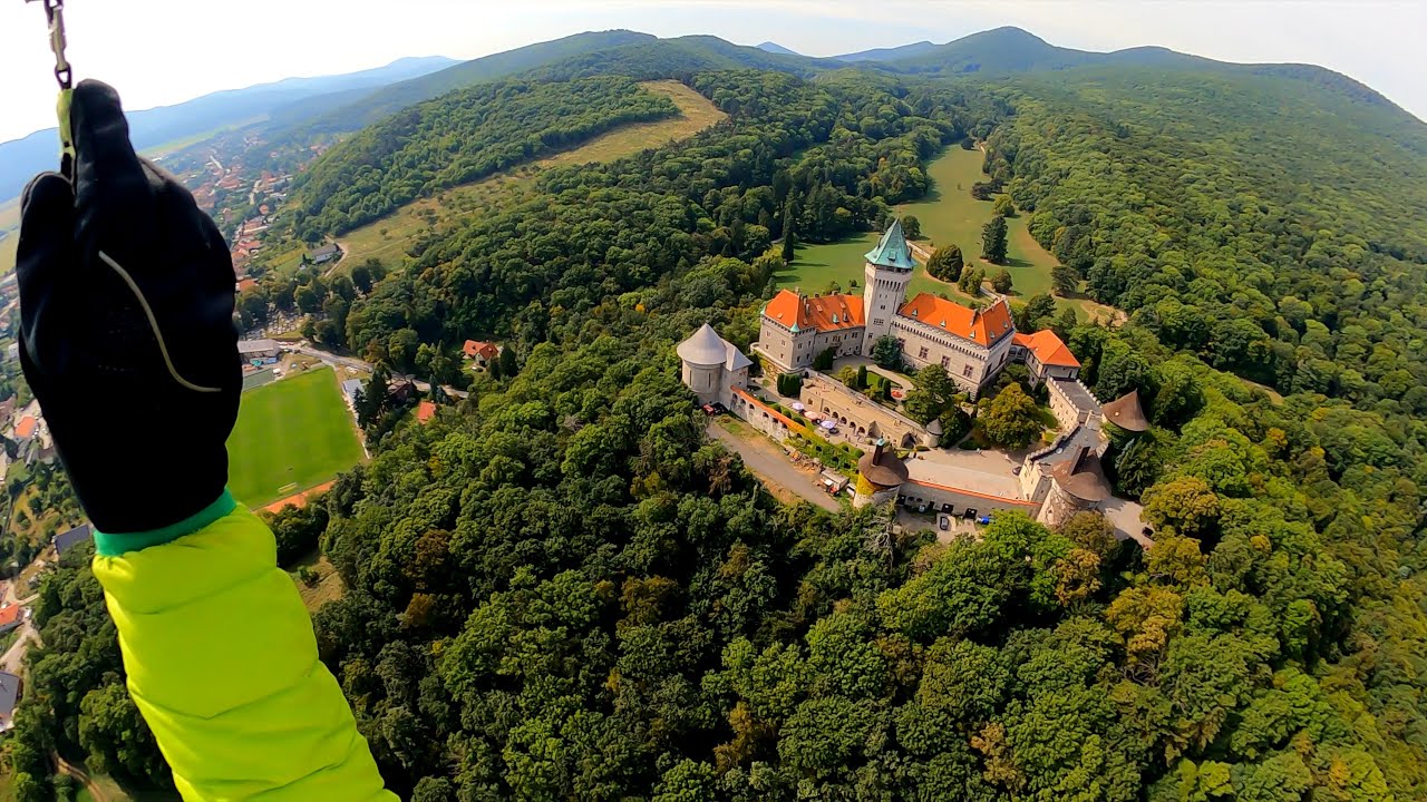 Paragliding: Horn&eacute; Ore&scaron;any / Slep&yacute; vrch - Smolenice (End of summer 2021) [4K]