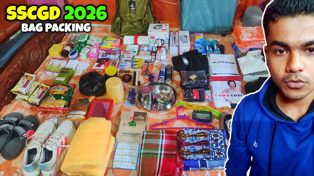 SSC GD 2026 Bag Package | SSCGD Training Kit CISF