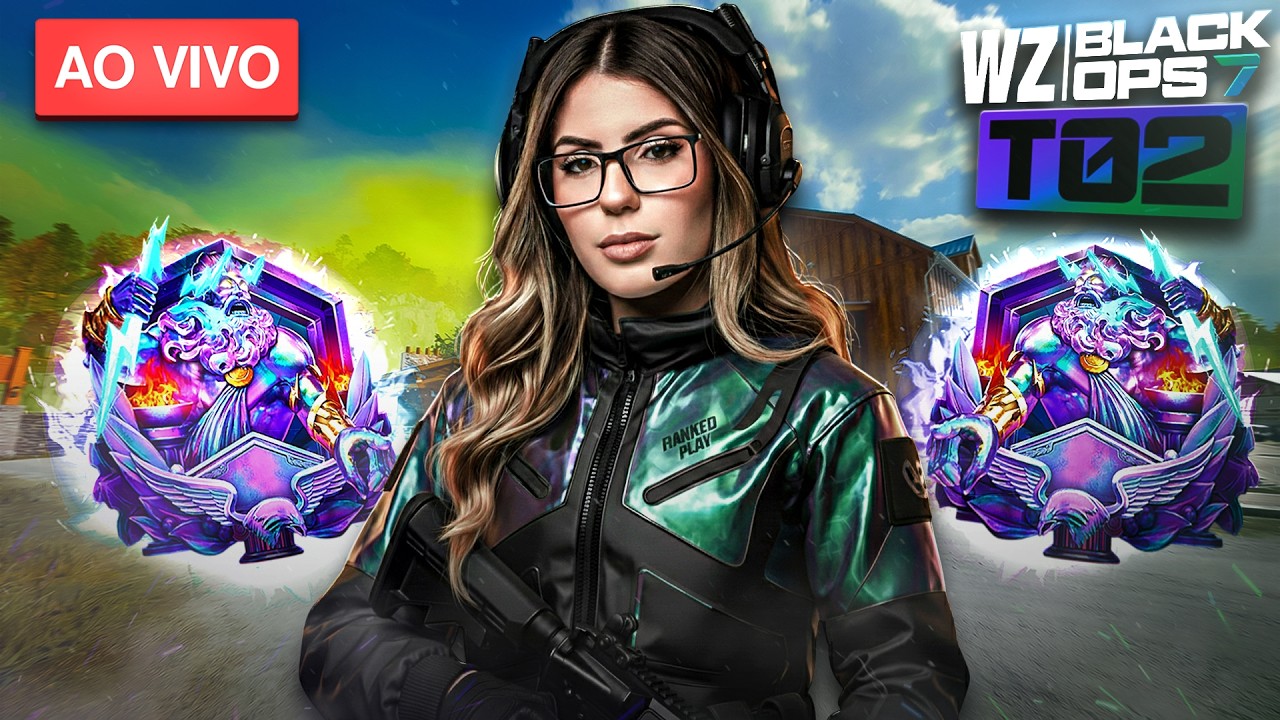 🔴 AO VIVO : JOGANDO A RANKED DO WARZONE NO IRIDESCENTE  🔥