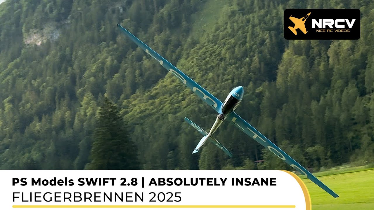 PS Models SWIFT 2.8 | Fliegerbrennen 2025 | JETI DS-24II | KST Servos | Xicoy X45 | INSANE Flight