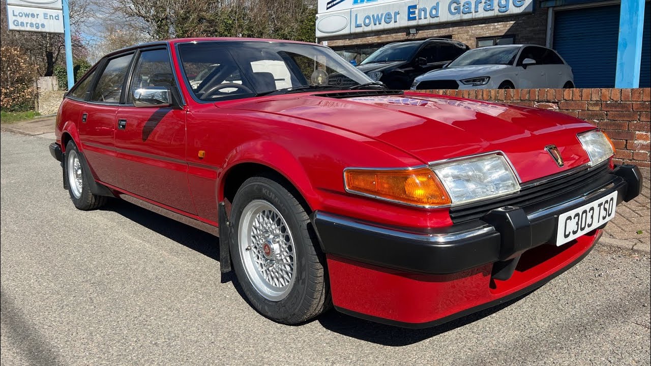 1986 Rover SD1 3.5 3500 Vitesse Twin Plenum Red 5dr Hatchback Manual Petrol