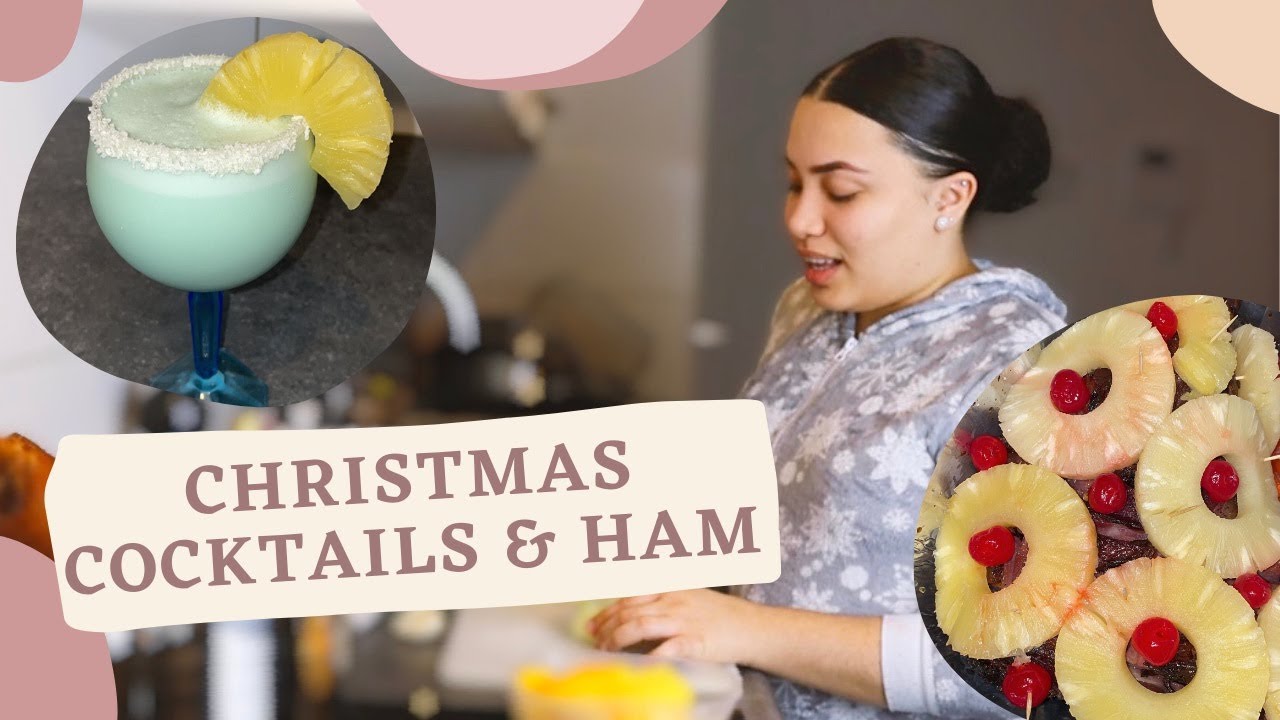 MAKING OF CHRISTMAS COCKTAILS & HAM | Vlogmas EP4 | Diana Rodrigues da Cova